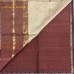 RICH CHOCOLATE BROWN MAHESHWARI PURE HANDLOOM SILK COTTON  SAREE