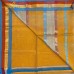 MUSTARD YELLOW MAHESHWARI PURE HANDLOOM SILK COTTON  SAREE