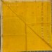 BRIGHT YELLOW MAHESHWARI PURE HANDLOOM SILK COTTON  SAREE
