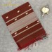DEEP MAROON MAHESHWARI PURE HANDLOOM COTTON SILK SAREES