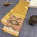 MUSTARD YELLOW MANGALAGIRI SILK SAREE