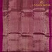 PURE HANDLOOM KANCHIPURAM SILK SAREE-DEEP RANI PINK