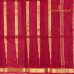 Black Pure Handloom Cotton Silk Saree with Gold Buttas and Maroon Zari Border