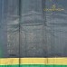 Navy Blue Pure Handloom Cotton Silk Saree with Antique Gold Floral Buttas
