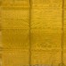 Parrot Green Pure Handloom Cotton Silk Saree with Yellow Zari Buttas and Checks