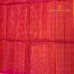 Mustard Yellow Pure Handloom Cotton Silk Saree with Zari Checks and Pink Border