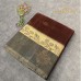 Coffee Brown Pure Handloom Cotton Silk Saree with Gold Brocade Pallu