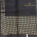 CLASSIC BLACK SILK LINEN HANDLOOM SAREE FEATURING ELEGANT SEQUIN WORK